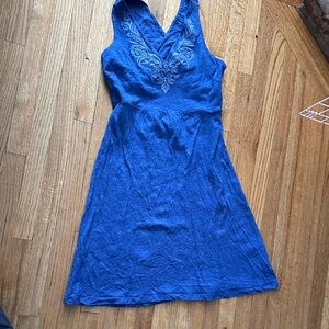 Tommy Bahama Blue Sleeveless Dress